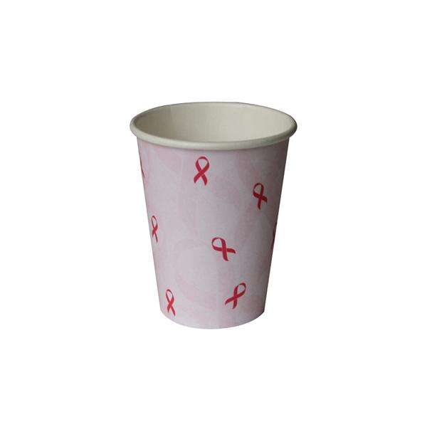 Cup Drinking Paper 5 oz Pink Ribbon 1000/Ca